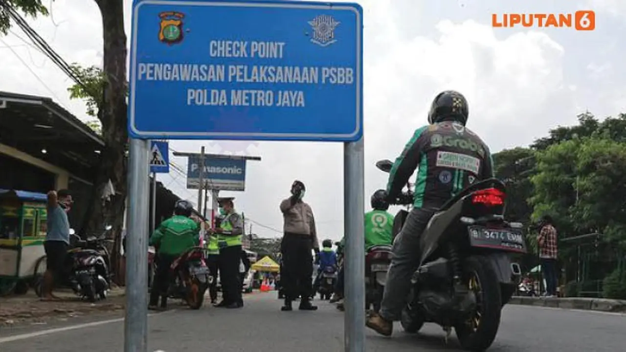 Banner Infografis Penindakan Tegas Pelanggar PSBB. (Liputan6.com/Trieyasni)