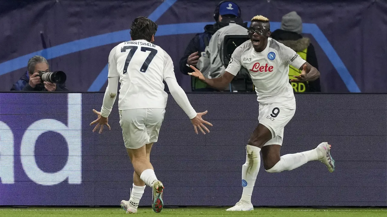 Foto: Napoli Jegal Tuan Rumah Eintracht Frankfurt pada Laga Leg Pertama 16 Besar Liga Champions 2022/2023