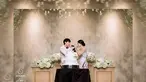 Sungmin Super Junior dan Kim Sa Eun resmi menikah pada 13 Desember 2014, di RAUM di Seoul, Korea Selatan. (Istimewa)