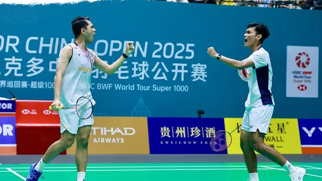Fajar Alfian/Muhammad Shohibul Fikri - China Open 2025 - Bulu Tangkis