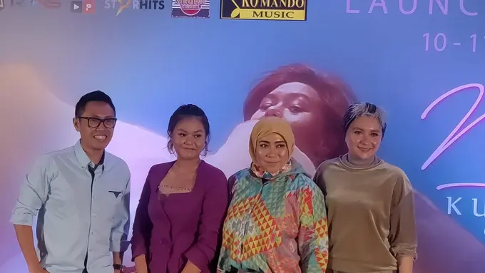 Melly Goeslaw Buatkan Lagu untuk Anak Eko Patrio dan Viona