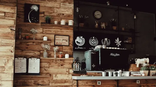 Ilustrasi kafe