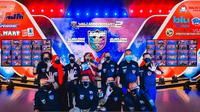 Komunitas mobil Wuling Almaz Indonesia (WALI) merayakan hari jadi yang ke-2 pada Minggu (19/9/2021).