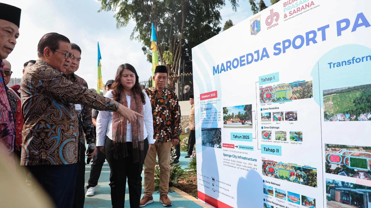 Lapangan Ki Amat di Jakbar Kini Jadi Maroedja Sport Park, Ada Lapangan Basket-Jogging Track