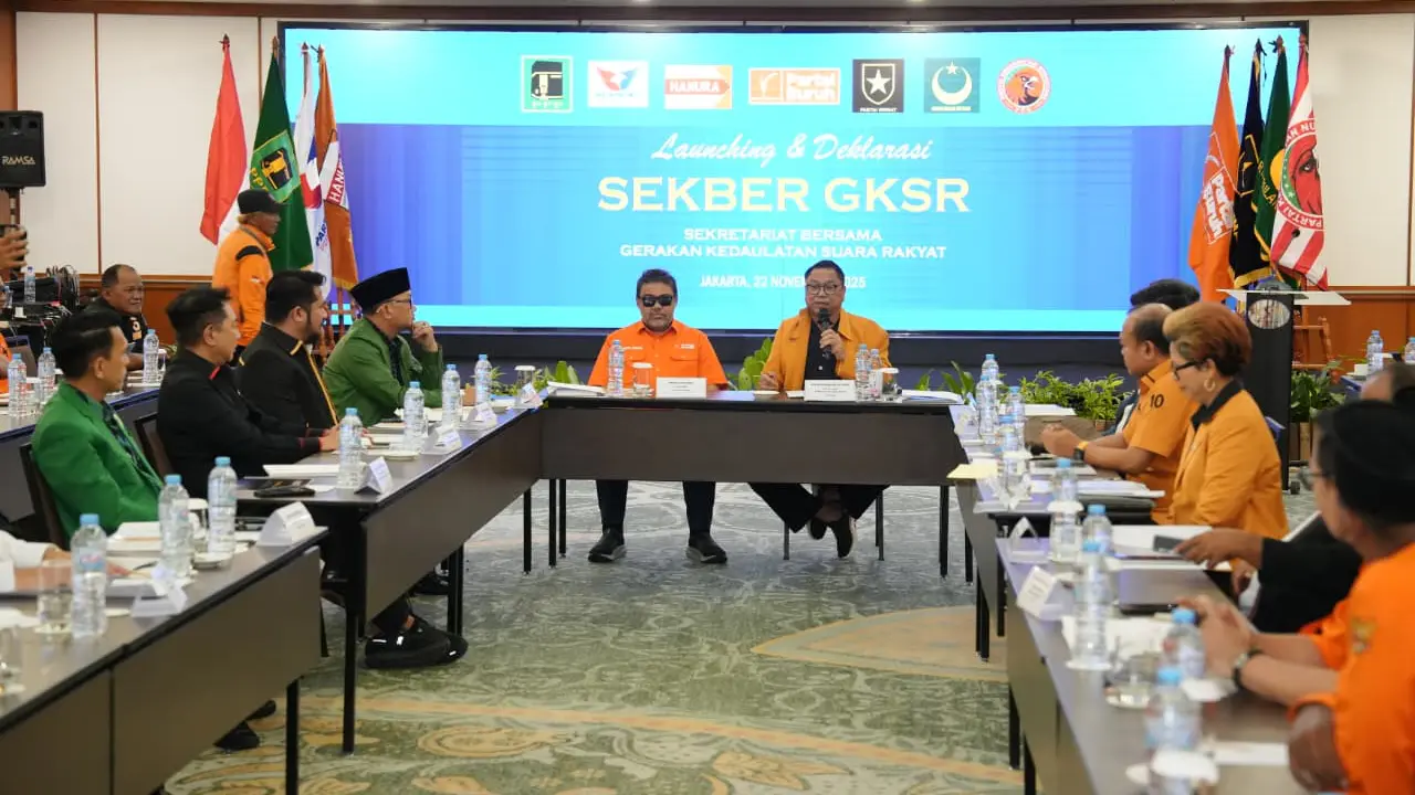 Gerakan Kedaulatan Suara Rakyat (GKSR) yang berisi 8 partai politik (parpol) nonparlemen resmi dideklarasikan.