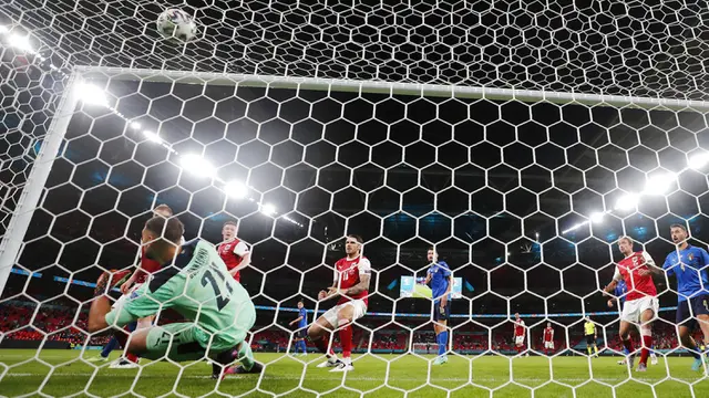 FOTO: Italia Melaju ke Perempat Final Euro 2020 Usai Taklukkan Austria