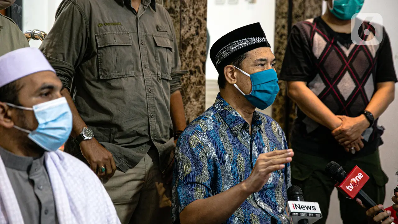 FOTO: FPI Bantah Tudingan Penyerangan Terhadap Polisi