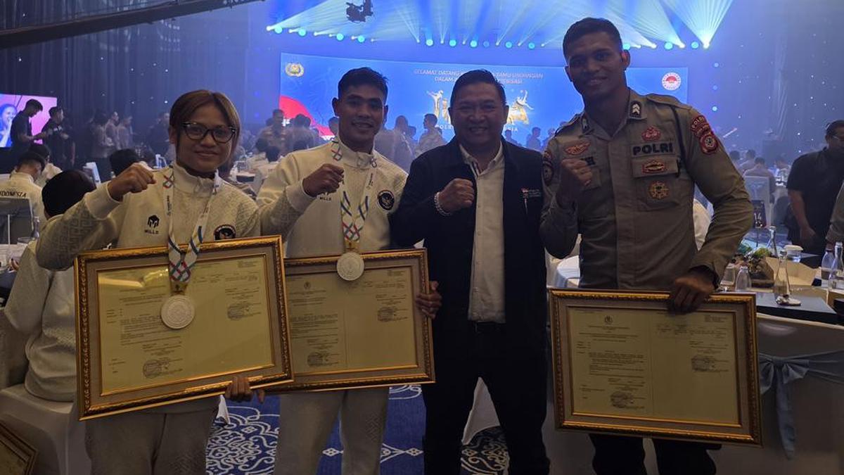 Sukses di SEA Games 2025, Atlet Tinju Indonesia Dapat Kado Spesial dari Polri dan TNI