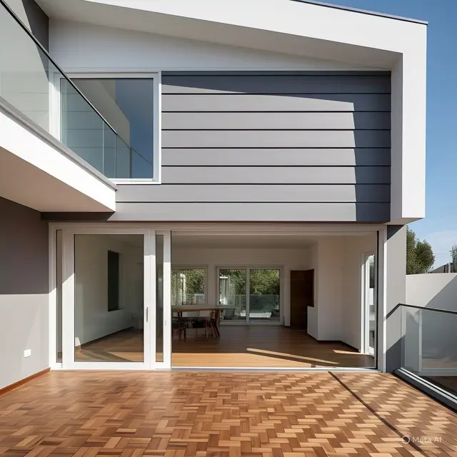 Rumah Dua Lantai dengan Desain Modern