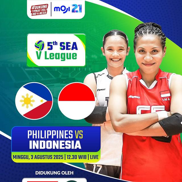 Timnas Voli Putri Indonesia - SEA V League 2025 - Bola Voli