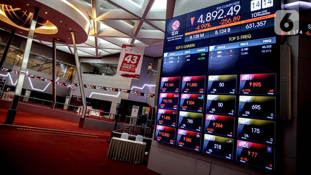 IHSG Merosot hingga Diberhentikan Sementara