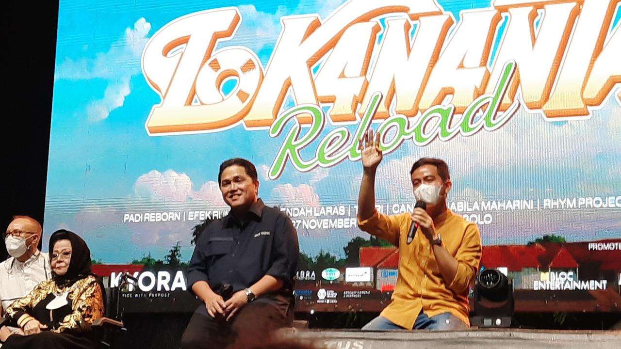 Erick Thohir dan Gibran Rakabuming