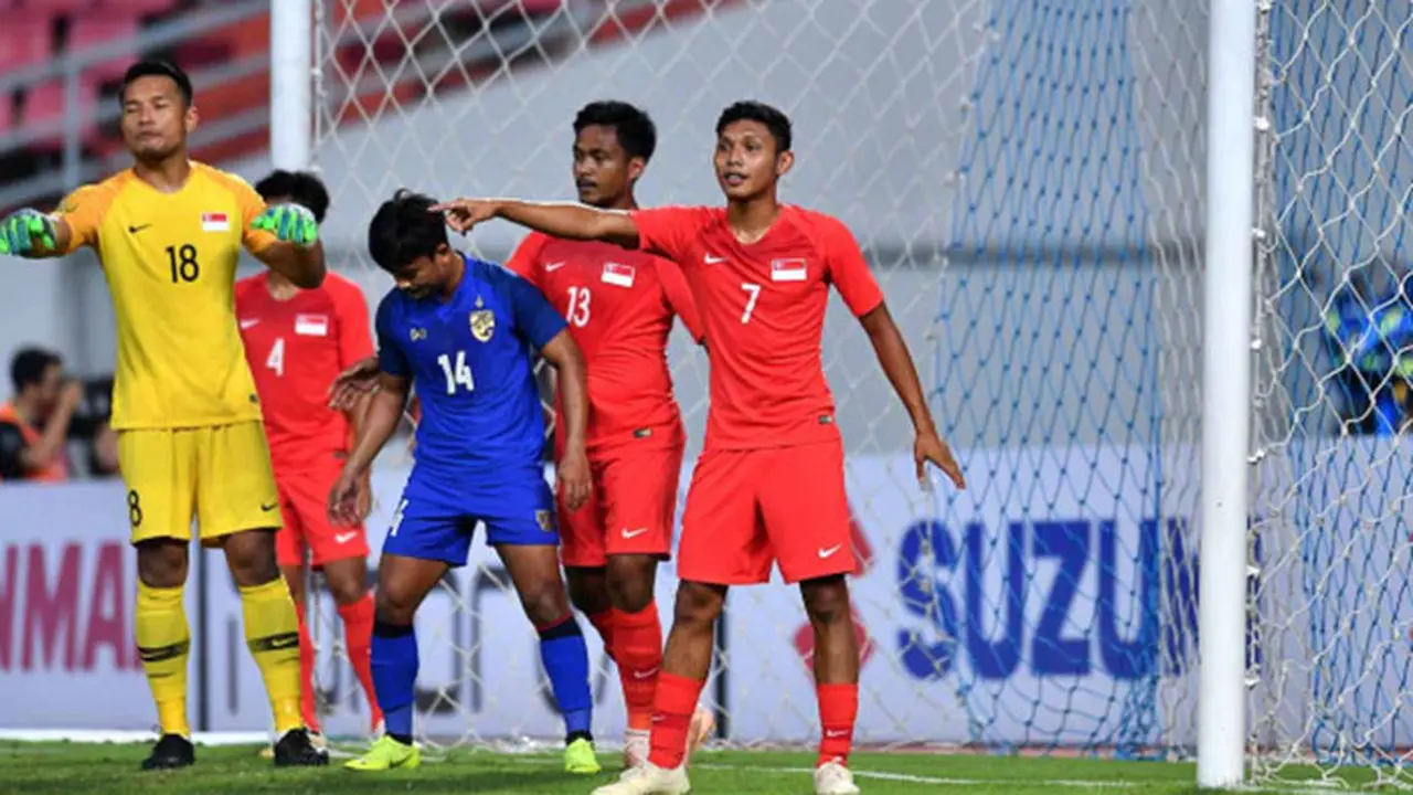 Timnas Thailand vs Timnas Singapura