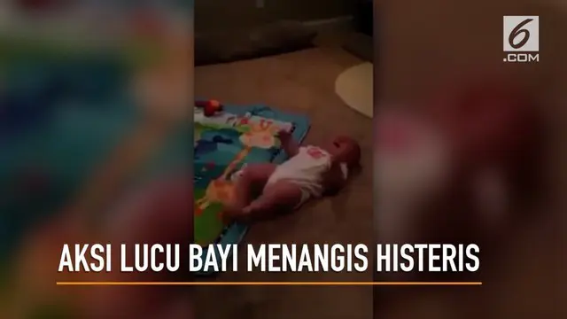 VIDEO: Bayi Menangis Histeris Saat Benda Ini Diambil