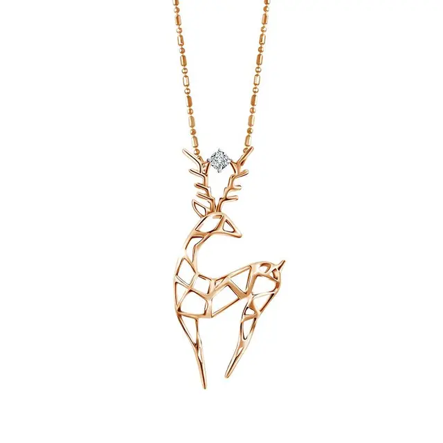 Liontin Berlion Frank Deer by Frank & co.