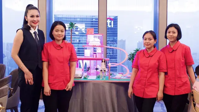 [Fimela] Perayaan ulang tahun Sandra Dewi