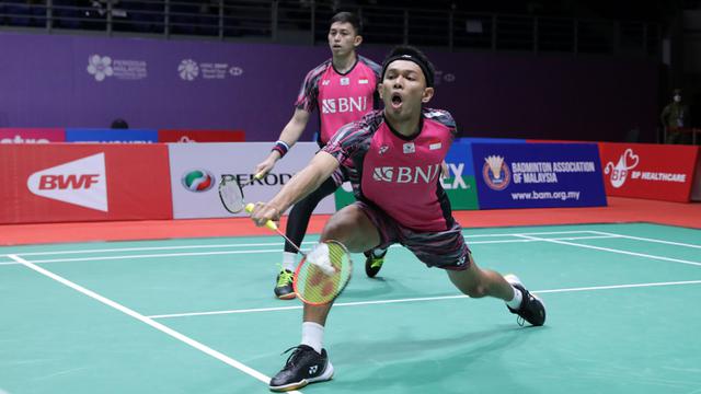 Foto: Indonesia Sumbangkan Empat Wakil di Tiga Sektor Final Malaysia Masters 2022, Ganda Putra Berjaya