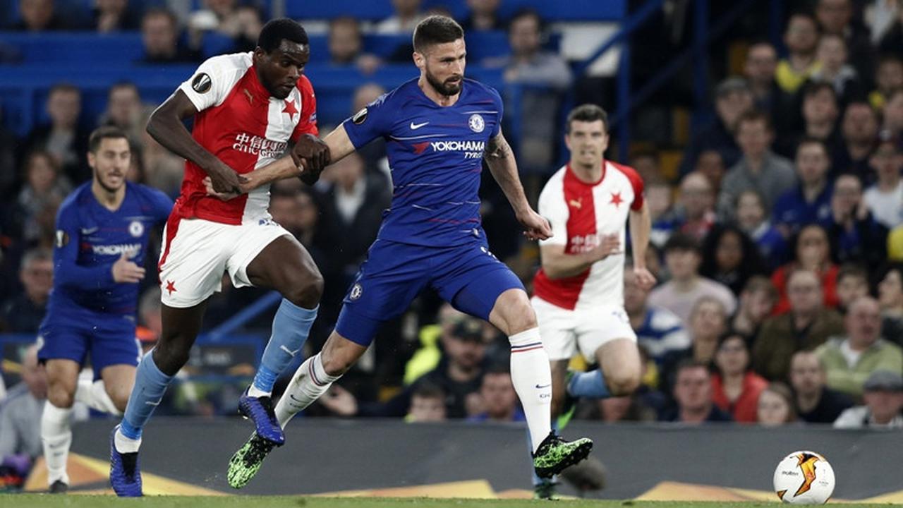 Penyerang Chelsea, Olivier Giroud.