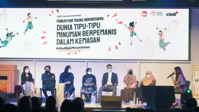400 Anak Muda Dorong Pemerintah Terapkan Cukai MBDK. Foto: CISDI