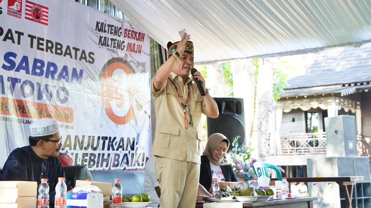 Calon Gubernur Kalimantan Tengah 03 Agustiar Sabran (Istimewa)