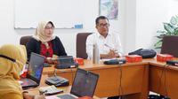 Pj Gubernur Sulbar Akmal Malik berkunjung ke BPS (Foto: Liputan6.com/Humas Pemprov Sulbar)