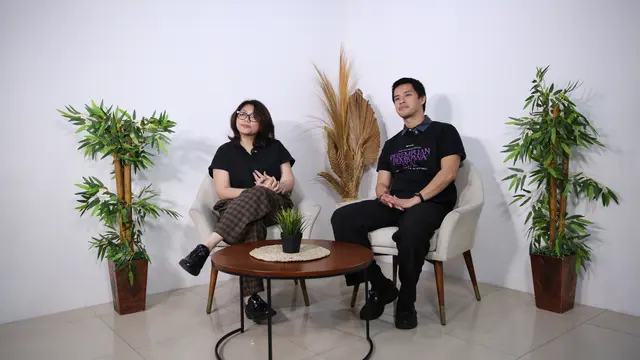Morgan Oey dan produser Susanti Dewi.