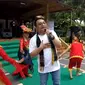 Hariyanto Boejl saat konser Merawat Indonesia di Taman Mini Indonesia Indah (TMII)