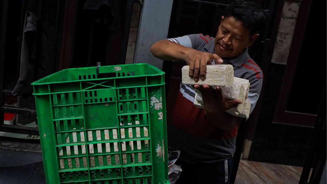 Produsen tempe keluhkan kenaikan harga kedelai