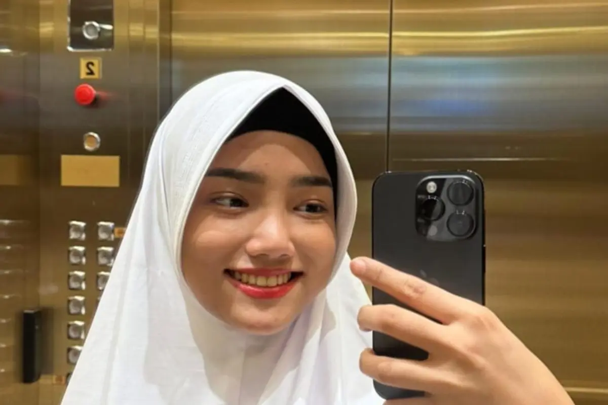Fuji saat umrah