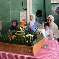 Nikita Willy Rayakan Ulang Tahun Issa ke-4 di Mushola bersama keluarga. [@nikitawillyofficial94]