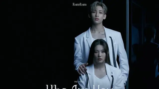 Rilis Lagu Kolaborasi, BamBam GOT7 & Seulgi Red Velvet Tampil Kompak dengan Nail Art Monokrom