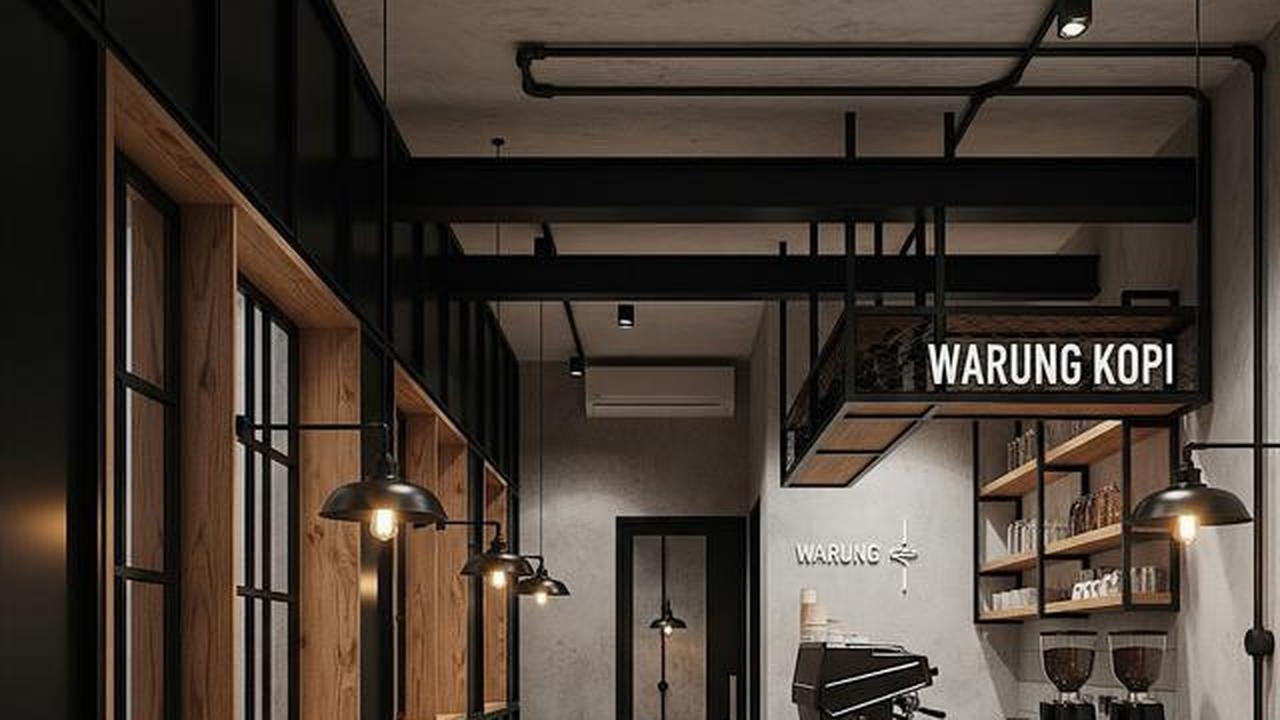7 Model Desain Warung Modern di Rumah Sempit, Solusi Bisnis Kekinian