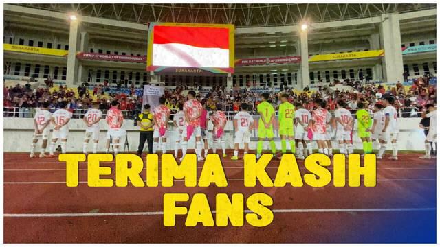 Berita video momen haru timnas Indonesia U-16 dan fans pasca laga menghadapi Australia di semifinal Piala AFF U-16