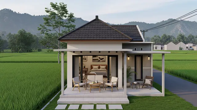 Rumah Kecil di Desa Tapi Terasa Adem dan Nyaman yang Bikin Betah