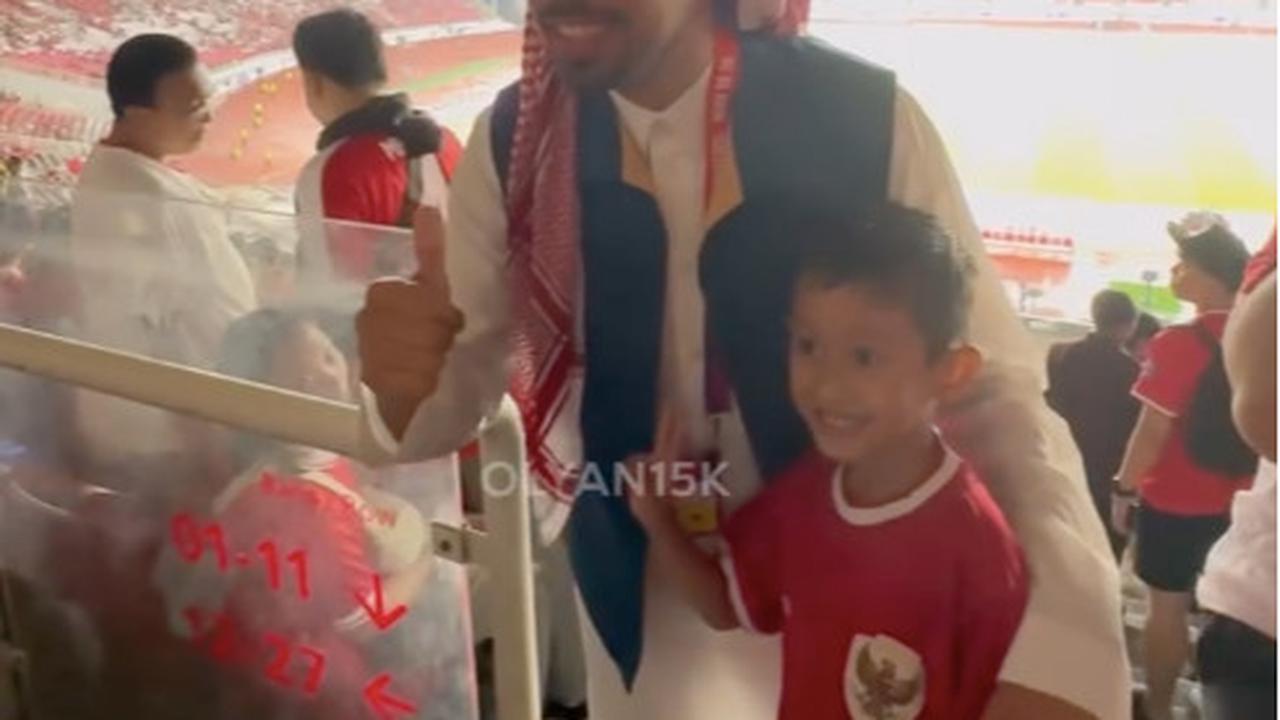 suporter arab saudi di gbk