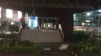 Plafom Pondok Indah Mall jatuh (Andreas Gerry Tuwo/Liputan6.com)
