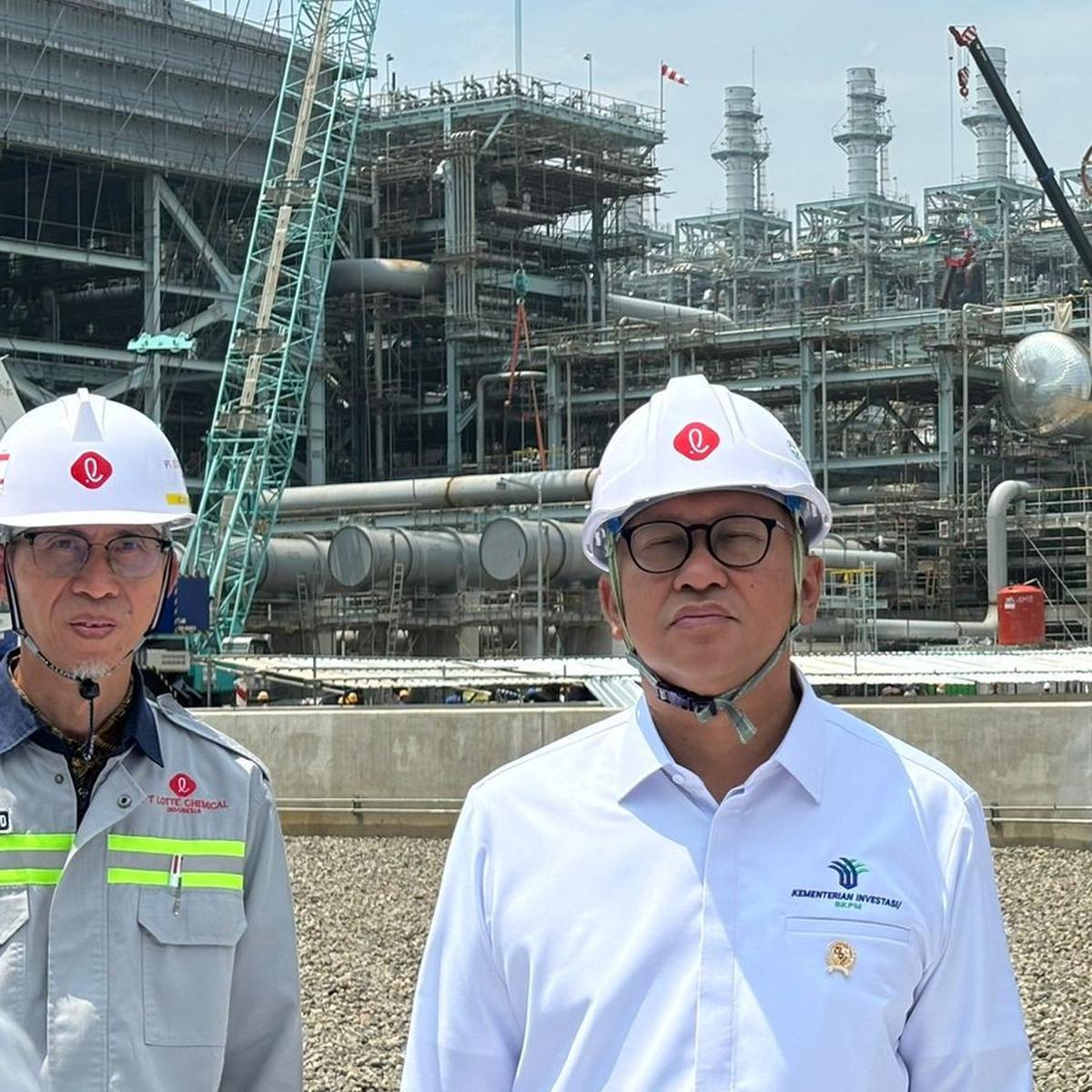 Pabrik Lotte Chemical di Cilegon Beroperasi Maret 2025