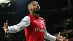 2. Thierry Henry (Prancis): 175 gol. (AFP/Ian Kington)