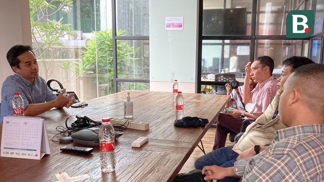 Foto: Kunjungi Markas Bola.com, CEO PSIM Yogyakarta Optimis Sepak Bola Nasional Bangkit Usai Tragedi Kanjuruhan