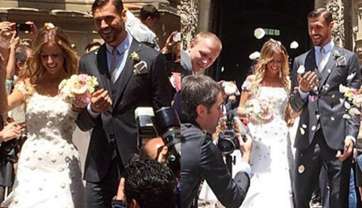 Fernando Llorente striker Juventus mempersunting Maria. (Instagram)