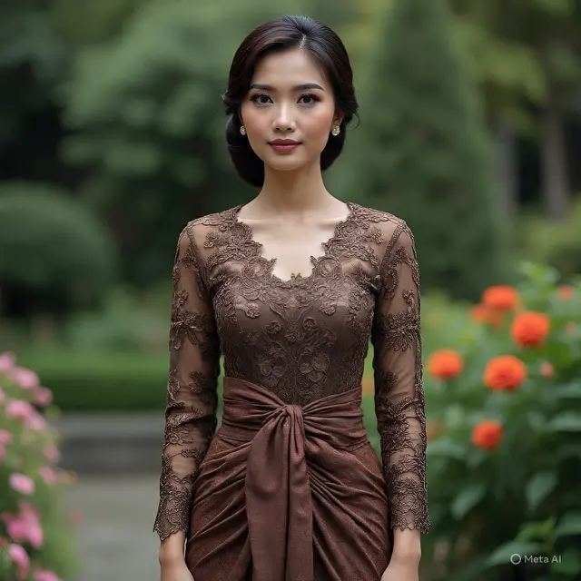 Model Baju Kondangan Brokat Terbaru