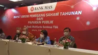 RUPST dan Paparan Publik PT Bank Multiarta Sentosa Tbk (MASB) atau disebut Bank MAS, Senin (9/5/2022) (Dok: Bank MAS)
