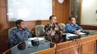 Ketua Umum PP Muhammadiyah Haedar Nashir (tengah) (Liputan6.com/ Putu Merta Surya Putra)