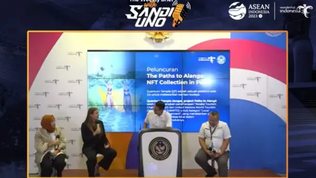 Weekly Brief with Sandi Uno membahas tentang NFT