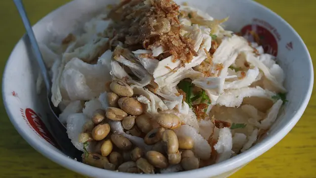 Semangkuk bubur ayam
