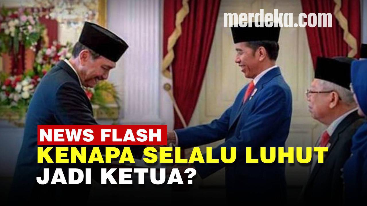 VIDEO:  Kiprah Menko Luhut yang Selalu Ditunjuk Presiden Jokowi Jadi 'Ketua