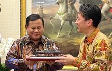 Prabowo Subianto Terima Suvenir Kapal Perang Mikasa dari Menhan Jepang, Perkuat Hubungan Bilateral