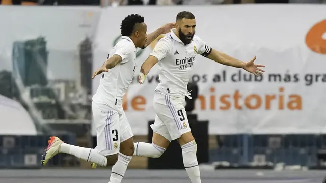 Kalahkan Valencia, Real Madrid ke Final Piala Super Spanyol
