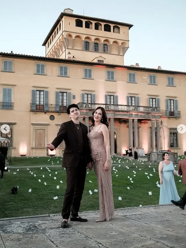 6 Potret Romantis Maxime Bouttier Temani Luna Maya Jadi Bridesmaid di Italia