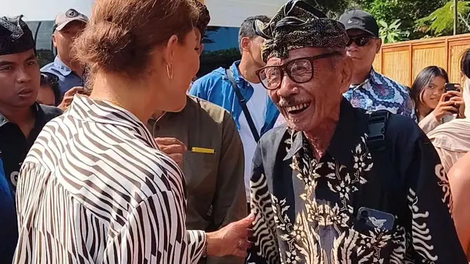 Momen Putri Mahkota Victoria Kaget Disapa Warga Lombok Berbahasa Swedia